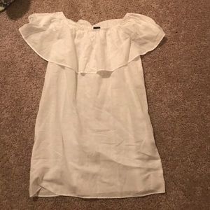 J Crew linen white dress